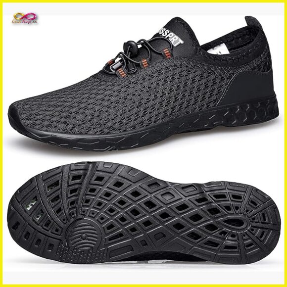 Quick Drying Water Shoes Athletic Sports Aqua Shoes Modern Adjustable Strap main image 6